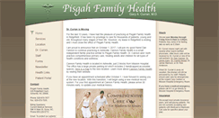 Desktop Screenshot of pisgahfamilyhealth.com